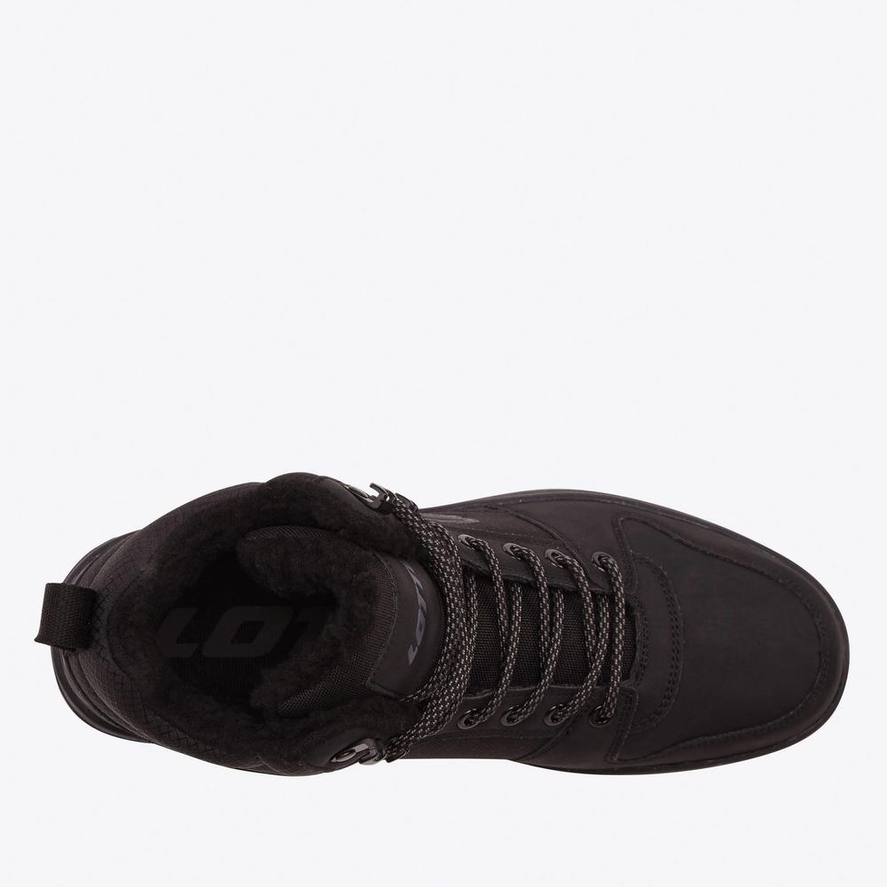 Buty unisex Lotto Prehna Fur 2400380U-1111 - czarne