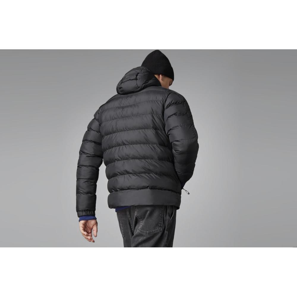 Kurtka adidas Itavic 3-Stripes Midweight Hooded GT1674 - czarna