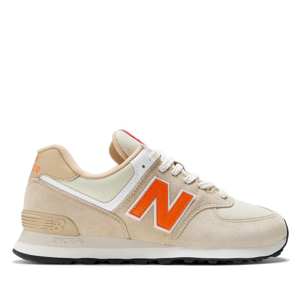 Buty New Balance U574HBO - beżowe