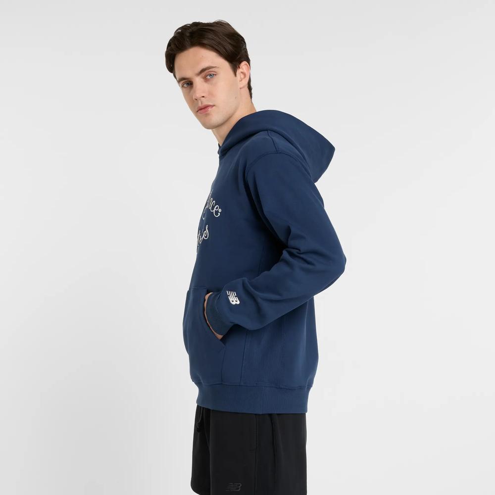 Bluza New Balance MT51935NNY - granatowa