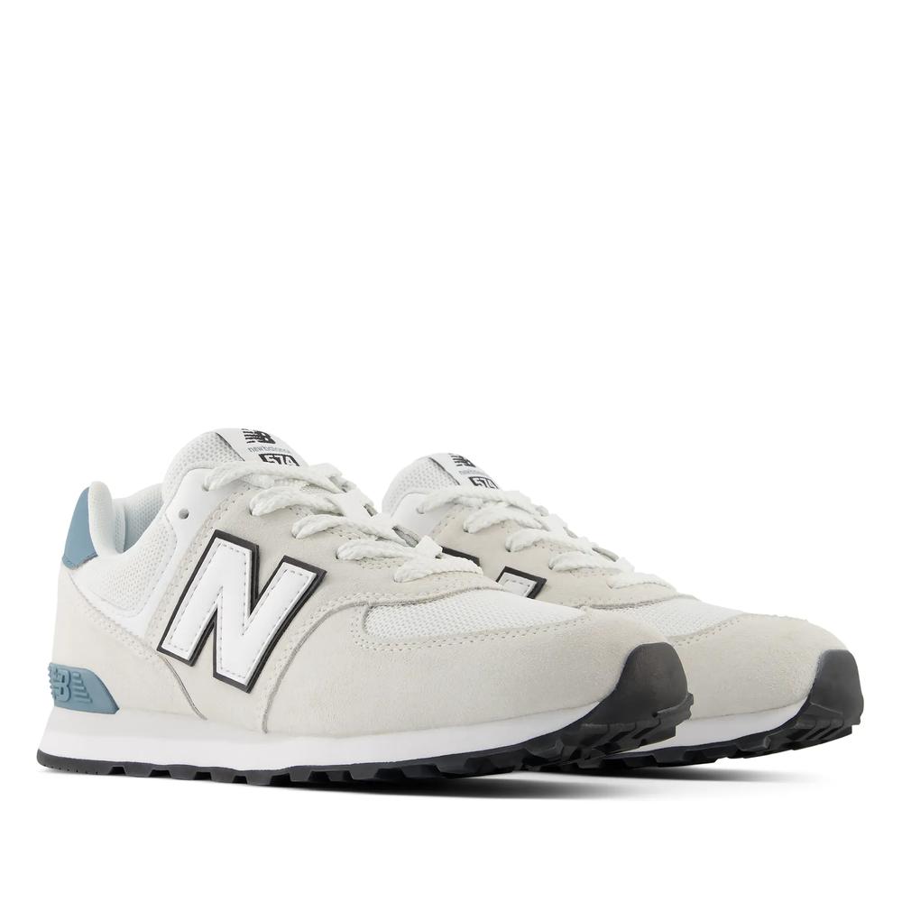 Buty młodzieżowe New Balance G5744LM - beżowe