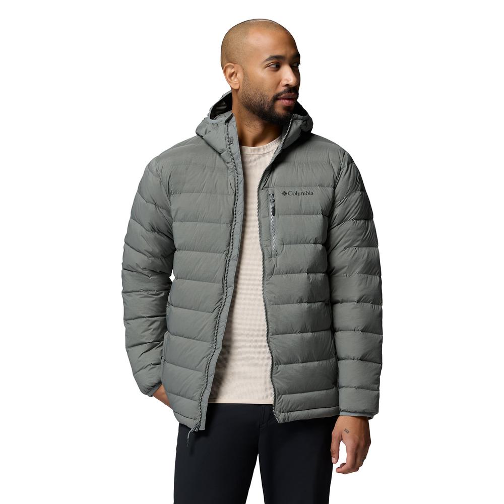 Kurtka męska Columbia Peak Down Hooded 2133972342 - szara