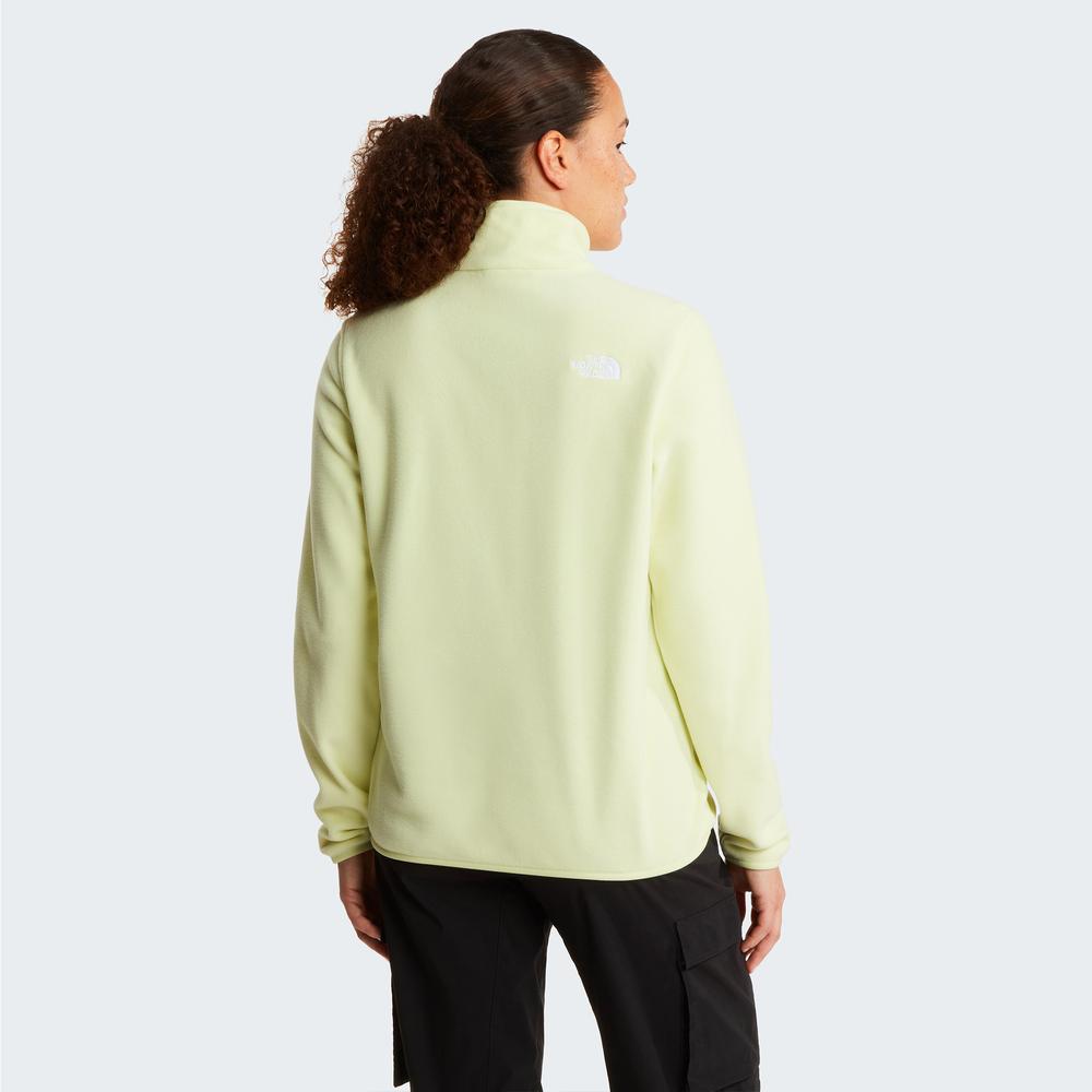 Bluza damska The North Face Glacier 1/4 Zip Fleece 0A8D2JG6O1 - żółta