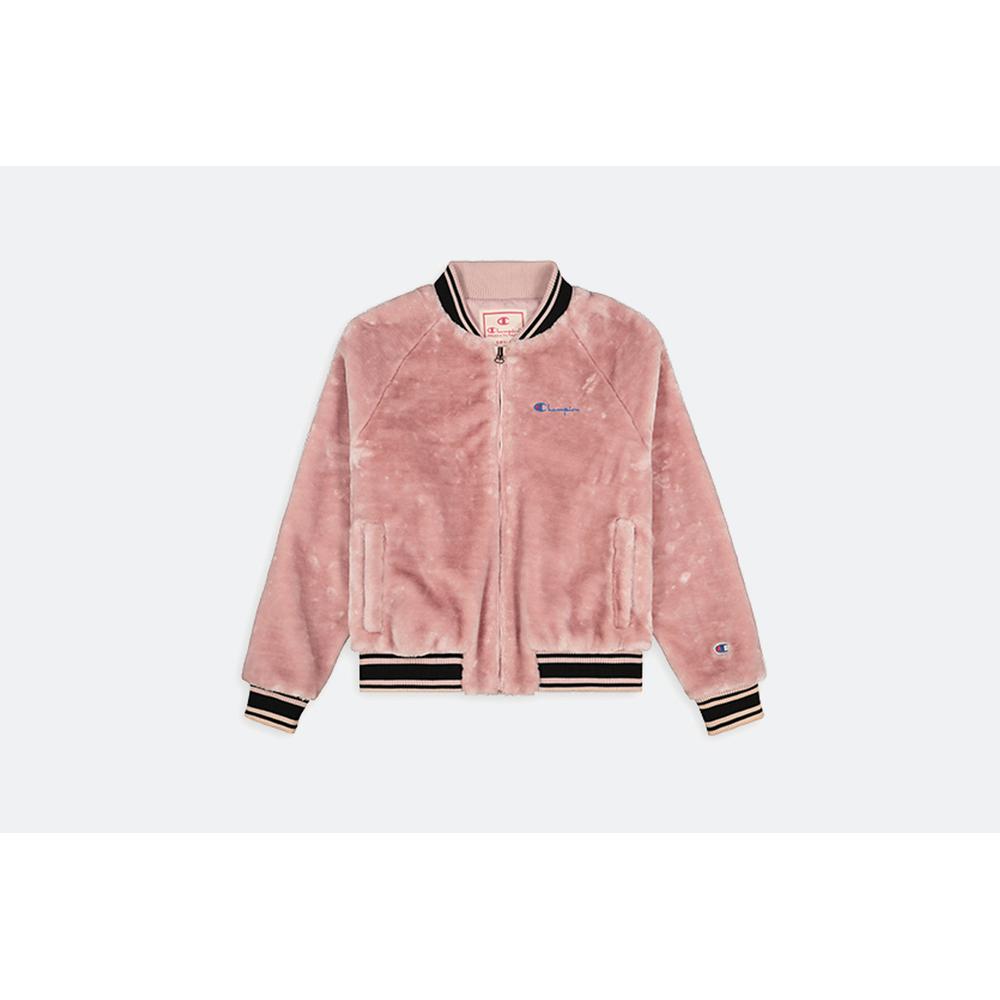 CHAMPION REVERSE WEAVE WOMENS FLEECE BOMBER JACKET > 112319-PS124