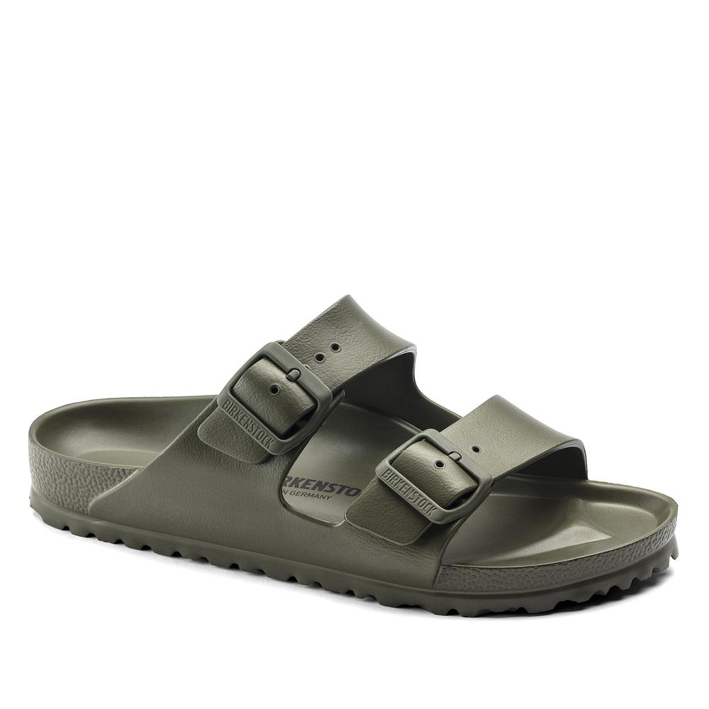 Klapki męskie Birkenstock Arizona Eva 1019094 - zielone