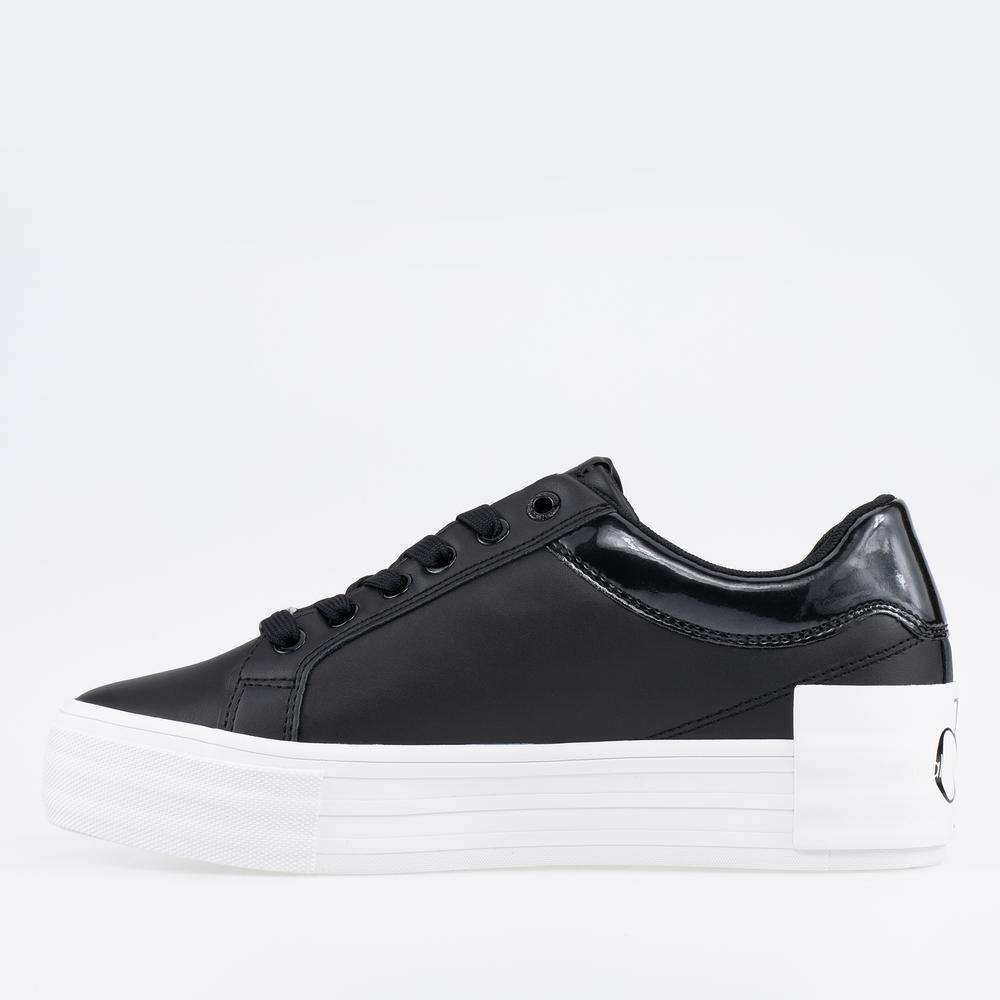 Buty Calvin Klein Vulc Flatform Bold Leather YW0YW00867-BDS - czarne