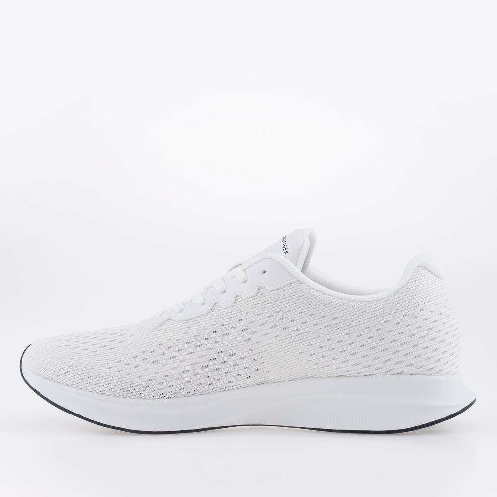 Buty Tommy Hilfiger Lightweight Runner FM0FM04563-YBS - białe