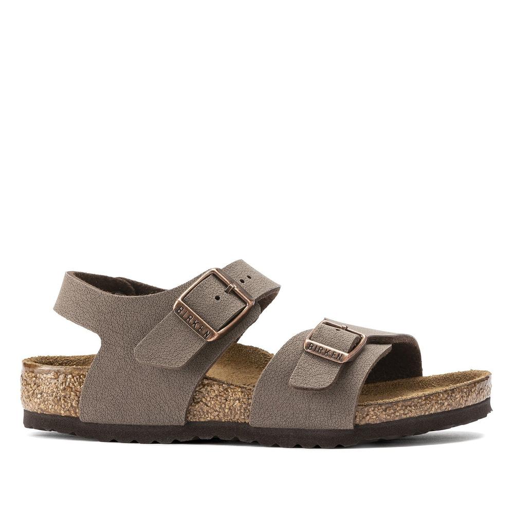 Sandały dziecięce Birkenstock New York 87783 - brązowe