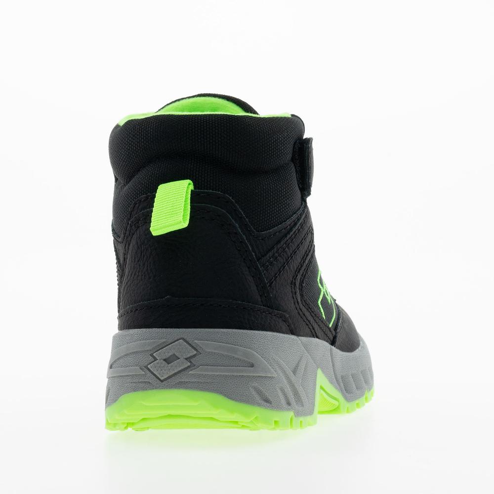 Buty dziecięce Lotto Woodlark Mid 2600440K-1164 - czarne