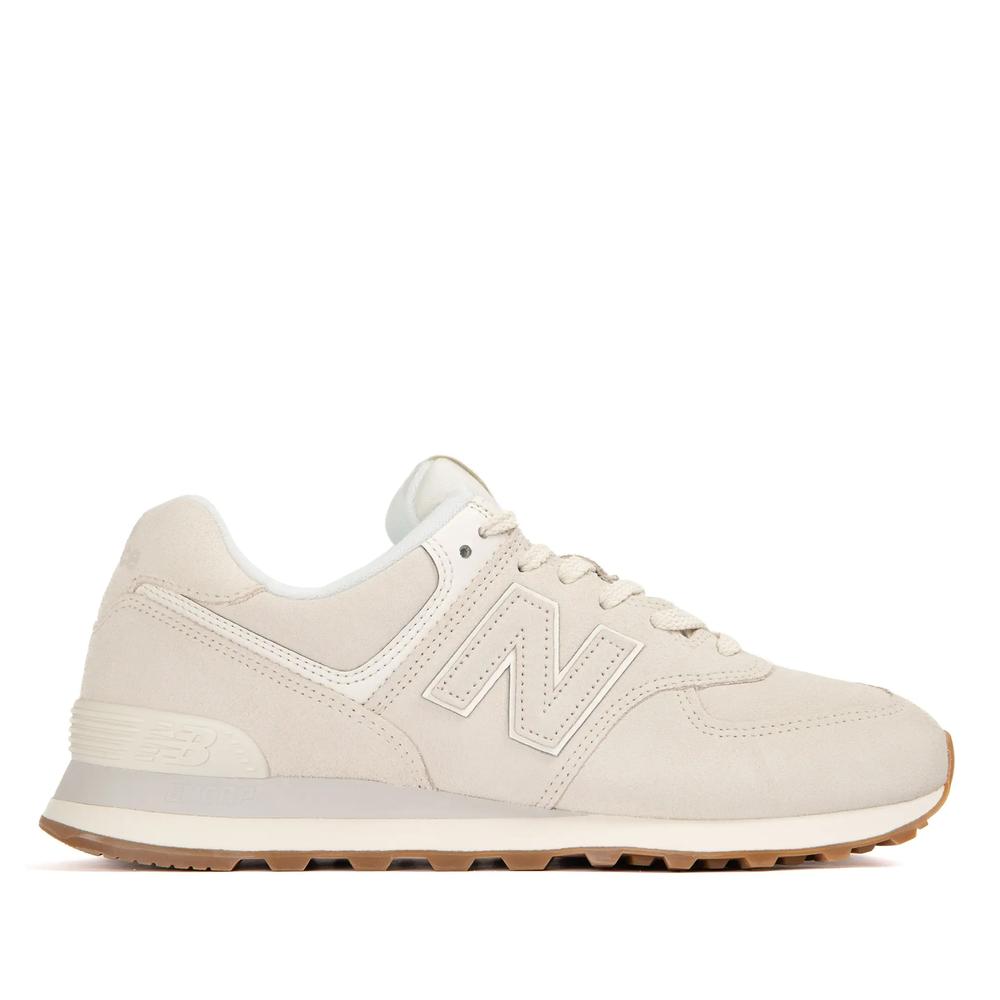 Buty New Balance U574NWW - beżowe