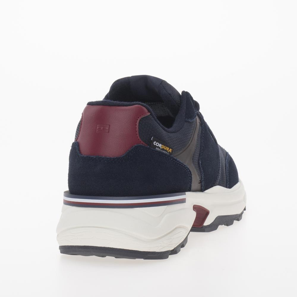 Buty Tommy Hilfiger Runner Cordura Mix FM0FM05221-DW5 - granatowe