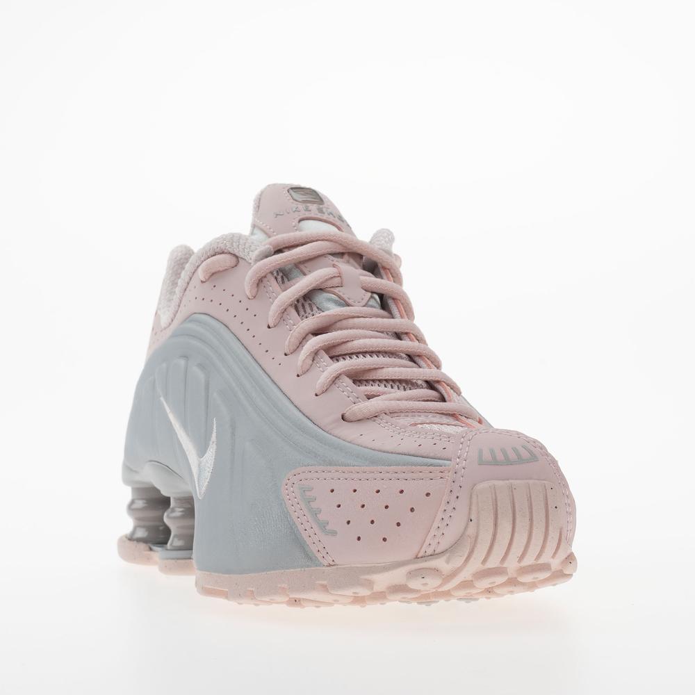 Buty damskie Nike Shox R4 AR3565-600 - różowo-szare