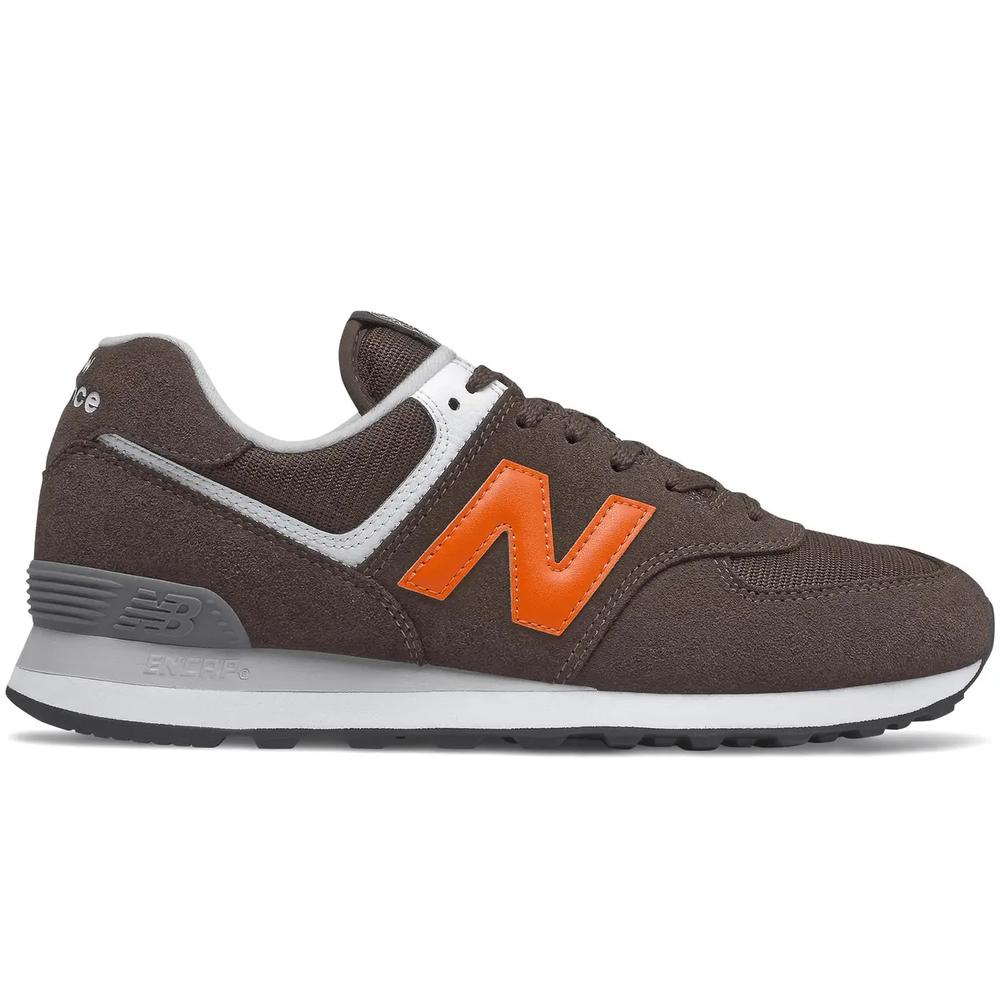 Buty New Balance ML574HU2 - brązowe