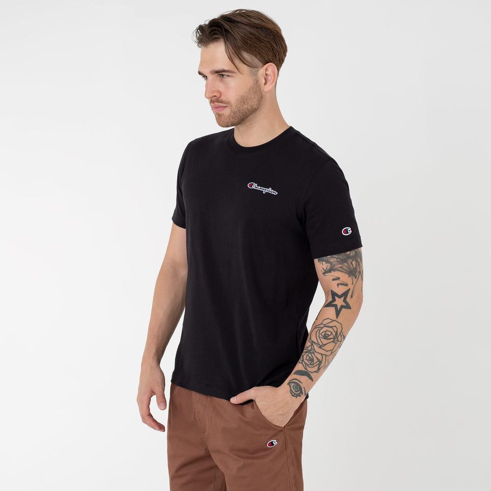 Koszulka Champion Crewneck 218006-KK001 - czarna