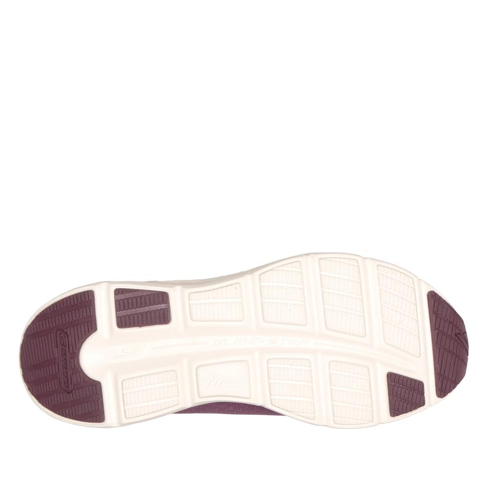 Buty damskie Skechers Slip-ins: Glide-Step Vortex Avalin 129826BURG - bordowe