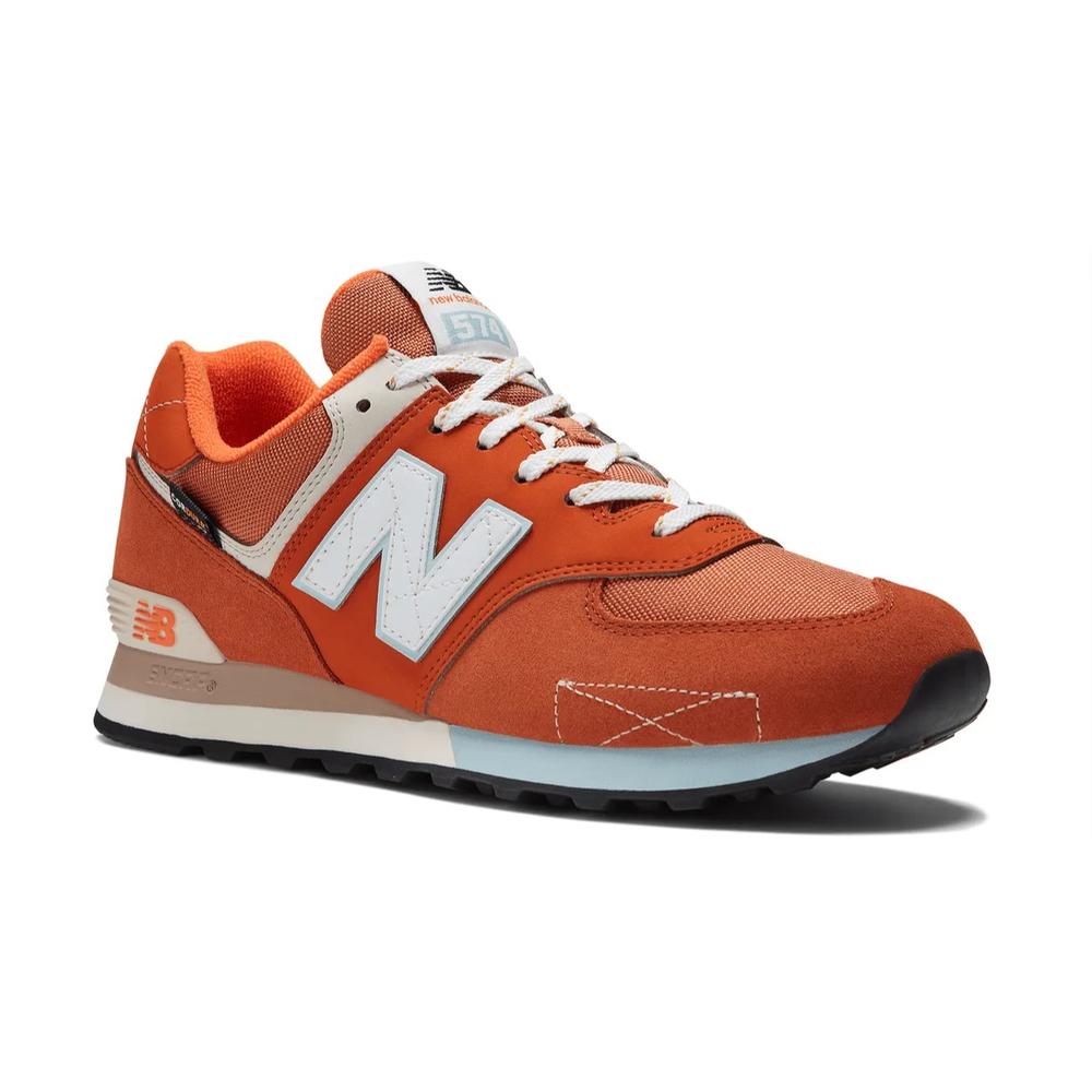 Buty New Balance ML574HS2 - pomarańczowe