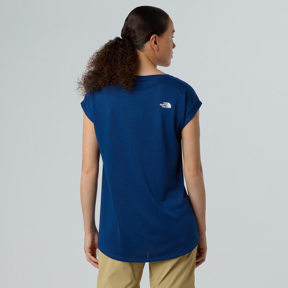 Koszulka damska The North Face Tanken 0A8BS2YNJ1 - granatowa