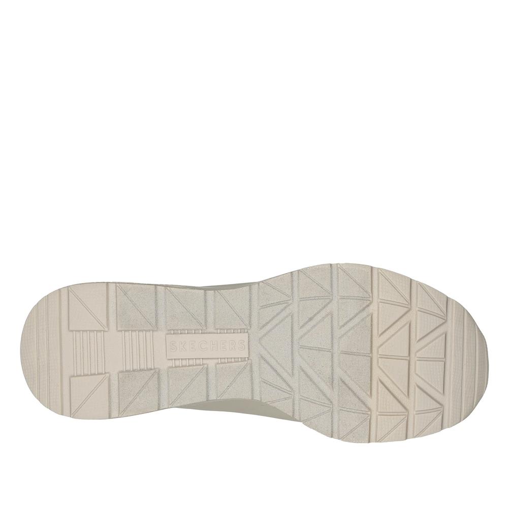 Buty damskie Skechers Million Air Elevated 155401OFWT - białe