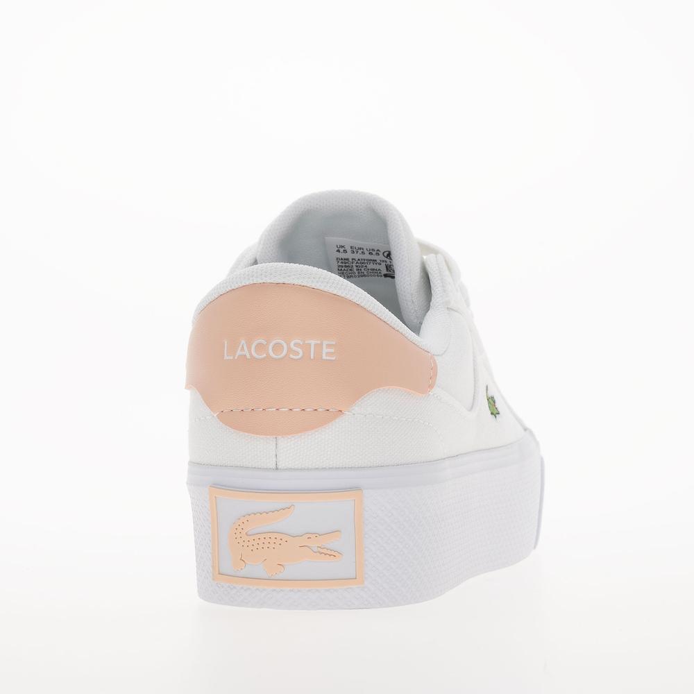 Buty Lacoste Ziane Platform 125 1 CFA 749CFA0017-1Y9 - białe