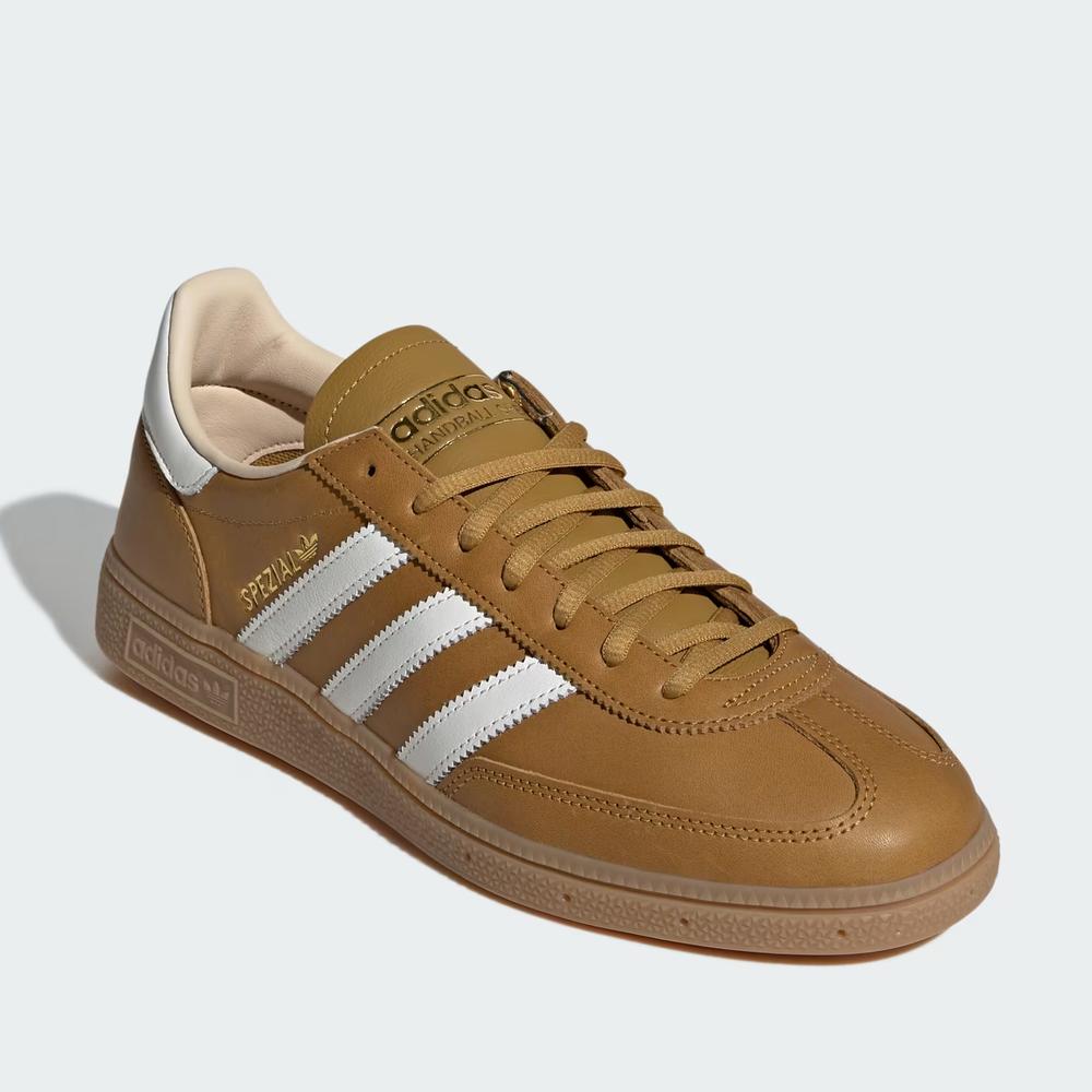 Buty unisex adidas Originals Handball Spezial KI8580 - brązowe