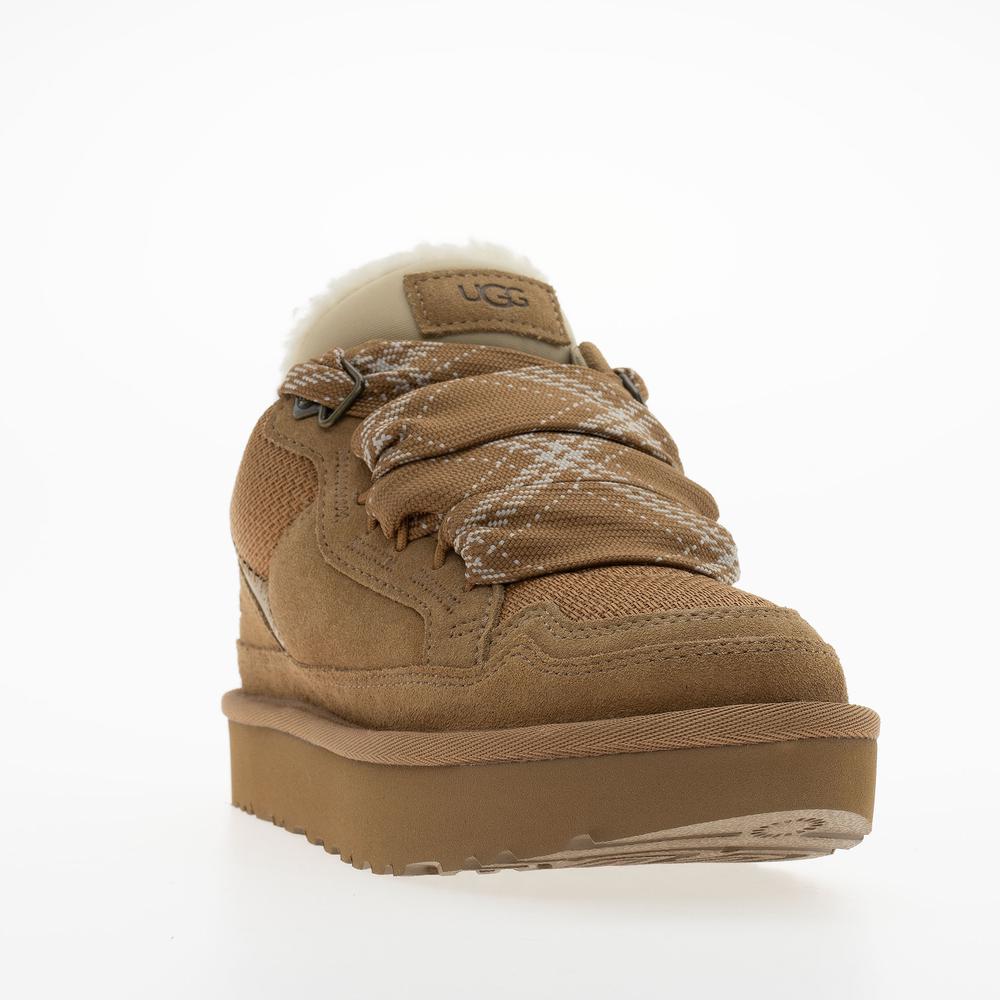 Buty damskie Ugg Lowmel Sneaker 1144032-CHE - beżowe