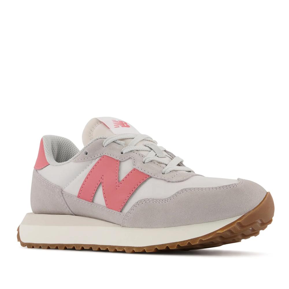 Buty New Balance GS237PK - szare