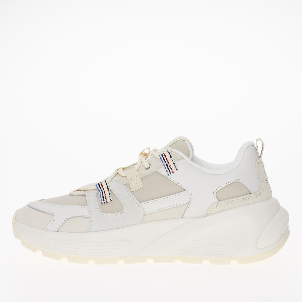 Buty Tommy Hilfiger Chunky Runner FW0FW07674-AEF - beżowe