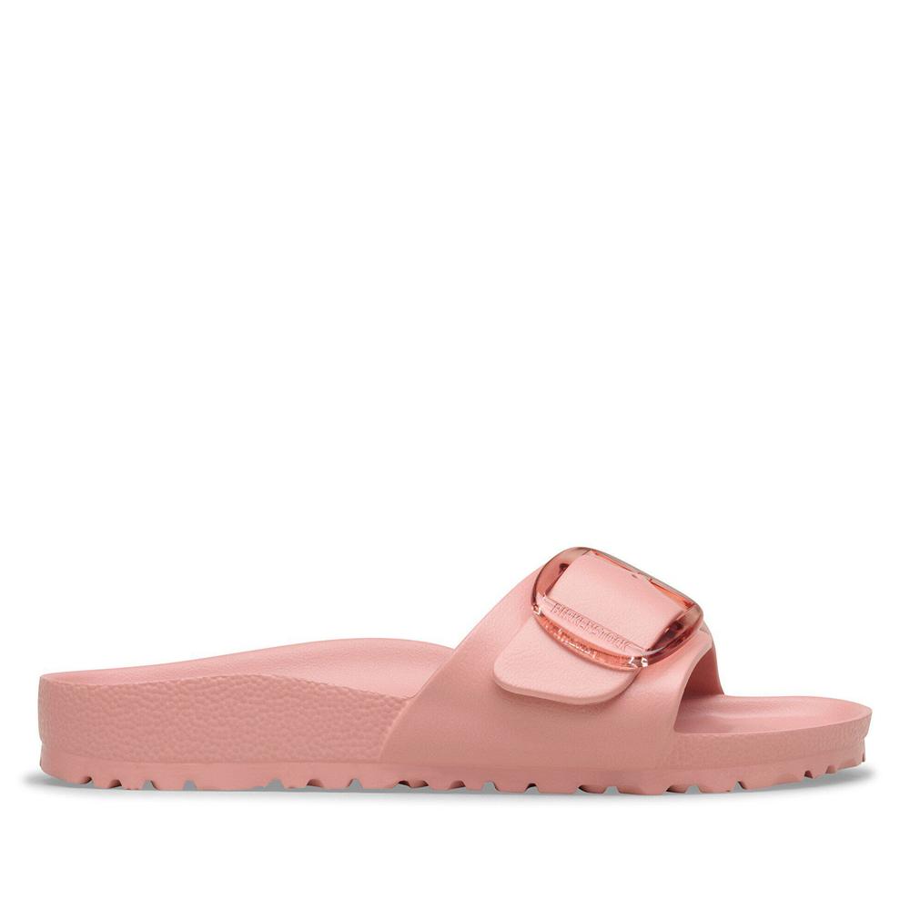 Klapki damskie Birkenstock Madrid Big Buckle 1032033 - różowe