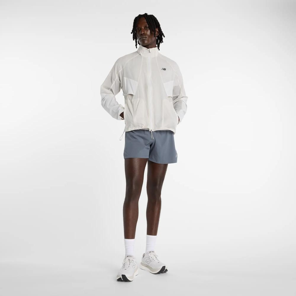 Kurtka męska New Balance MJ61U1I9GYM - szara