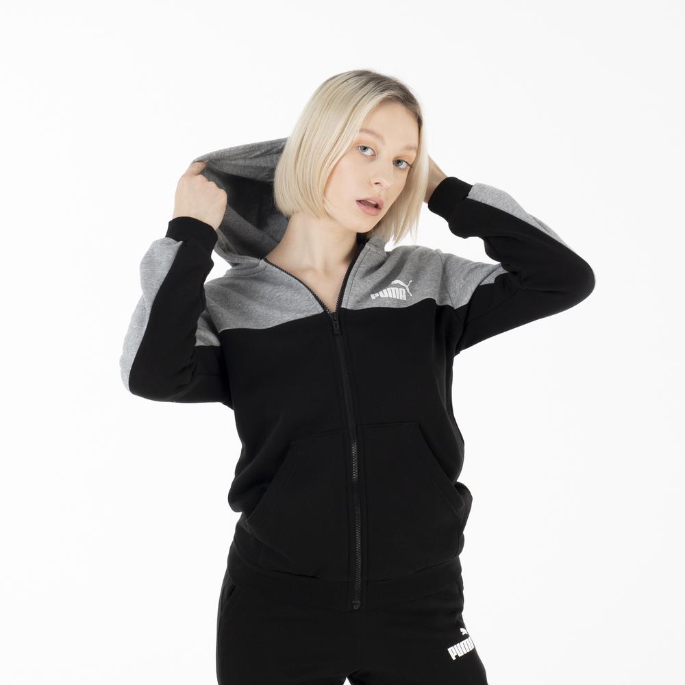 Dres Puma Ess+ Block 67011603 - czarno-szary