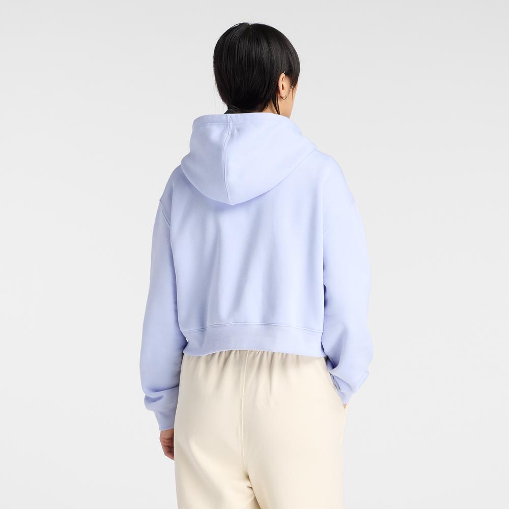 Bluza damska New Balance WJ61W2EEDYK - niebieska