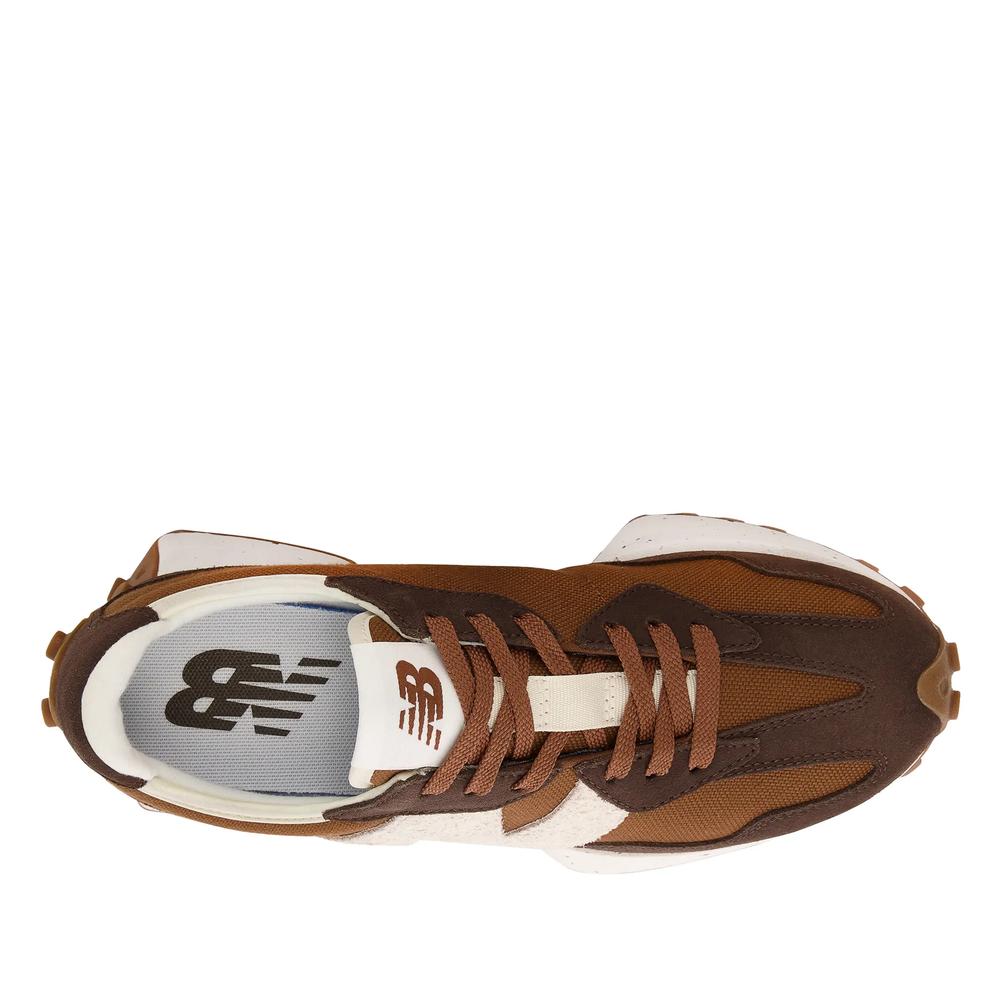 Buty New Balance WS327SL - brązowe