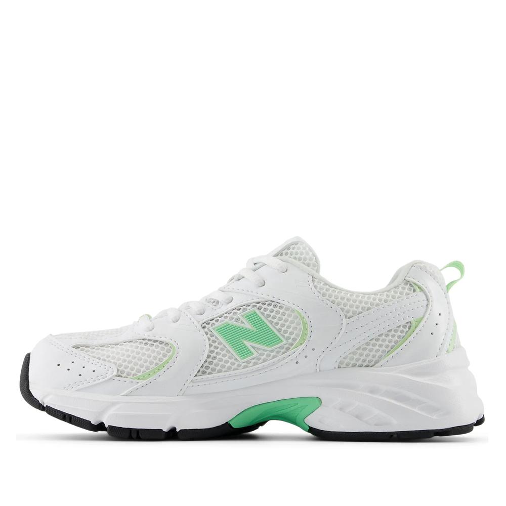 Buty młodzieżowe New Balance GR530SM - białe