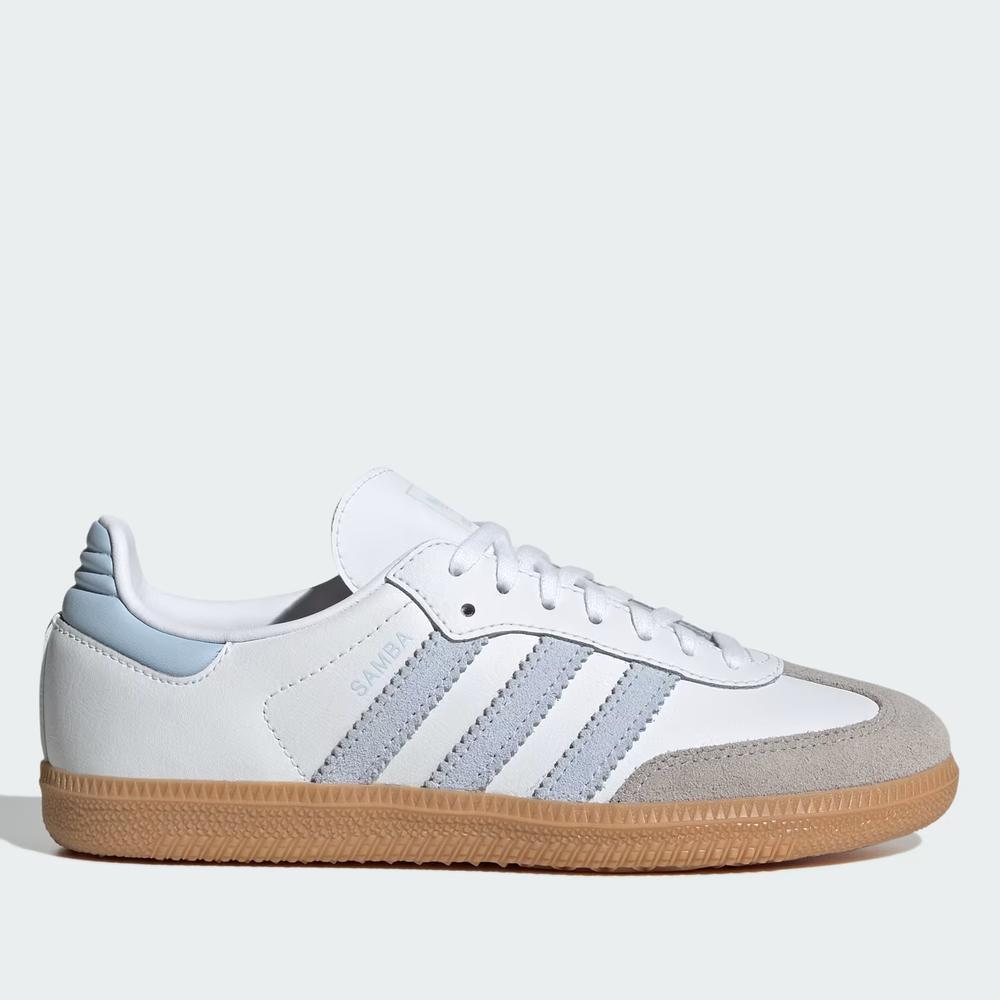 Buty młodzieżowe adidas Originals Samba OG J JQ2019 - białe