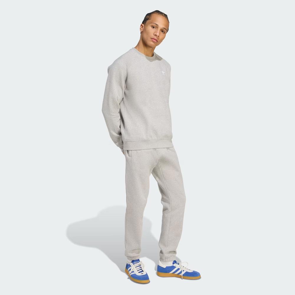 Bluza męska adidas Originals Trefoil Essentials Crew JY6140 - szara