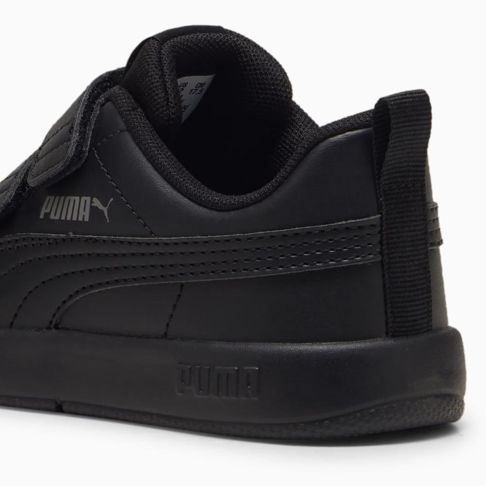 Buty dziecięce Puma Courtflex V3 V PS 39764201 - czarne