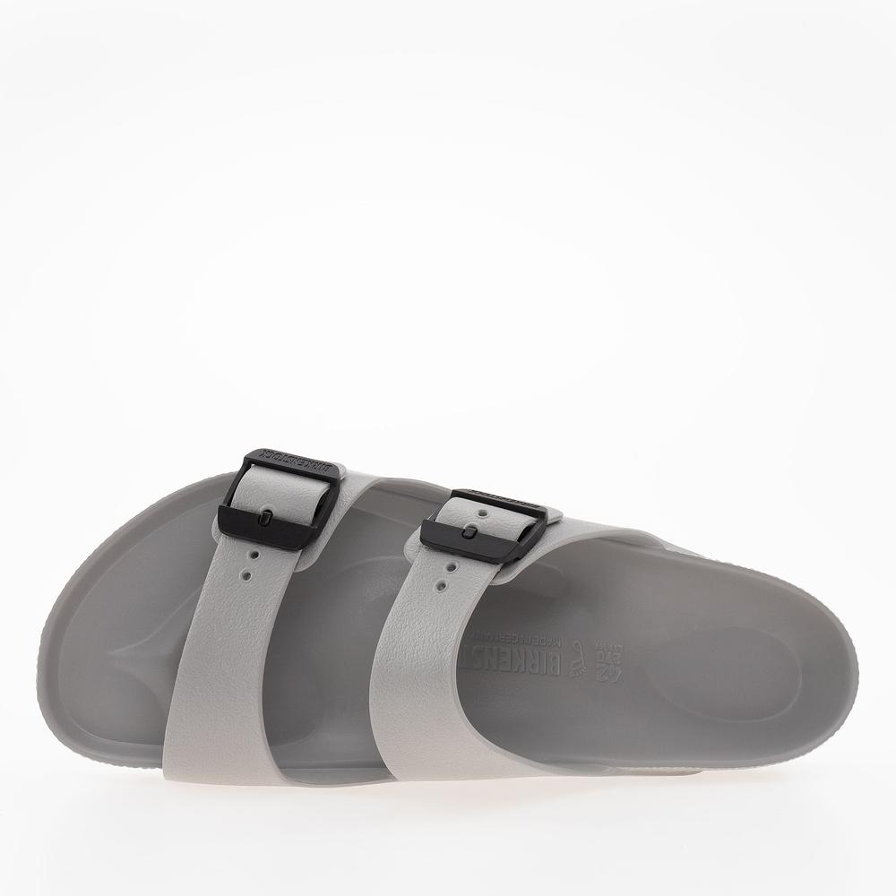 Klapki Birkenstock Arizona Stealth Buckle 1029791 - szare