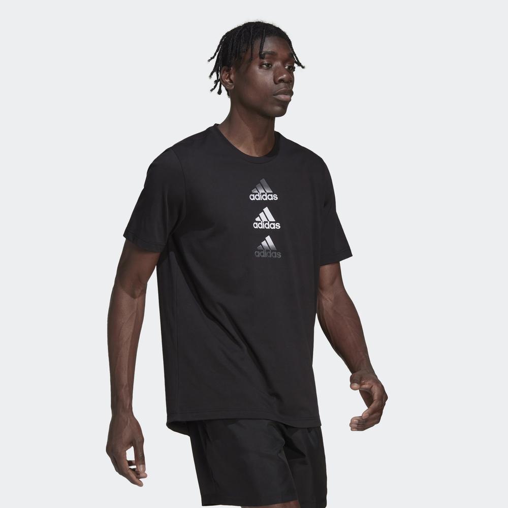 Koszulka adidas Designed To Move Logo HM4797 - czarna