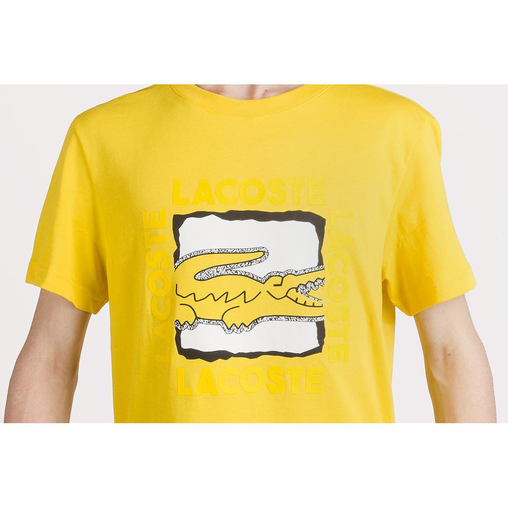 LACOSTE SPORT 3D PRINT T-SHIRT > TH4887-RUZ