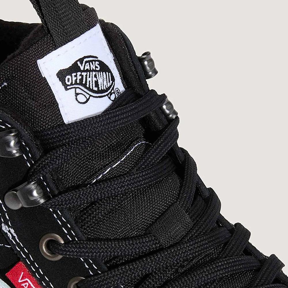 Buty męskie Vans SK8-Hi Waterproof VN000DAQBA21 - czarne