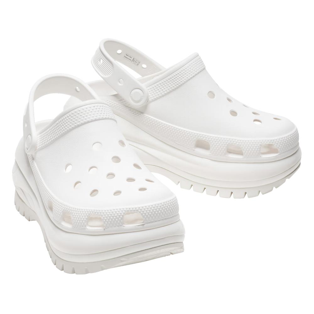 Klapki Crocs Mega Crush 207988-100 - białe