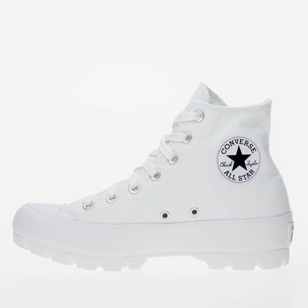 Buty Converse Chuck Taylor All Star Lugged 565902C - białe