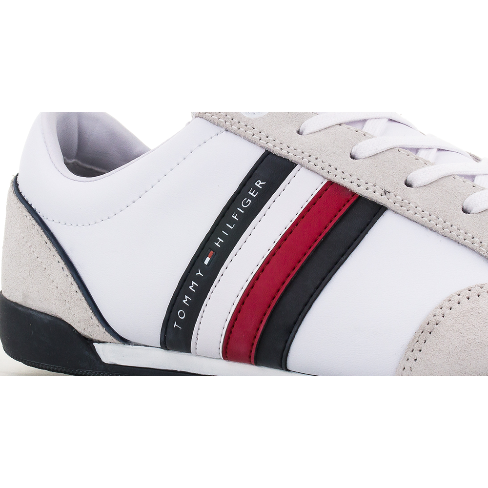 Tommy Hilfiger Corporate Material Mix Cupsole FM0FM02046-100