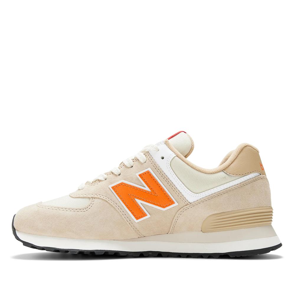 Buty New Balance U574HBO - beżowe