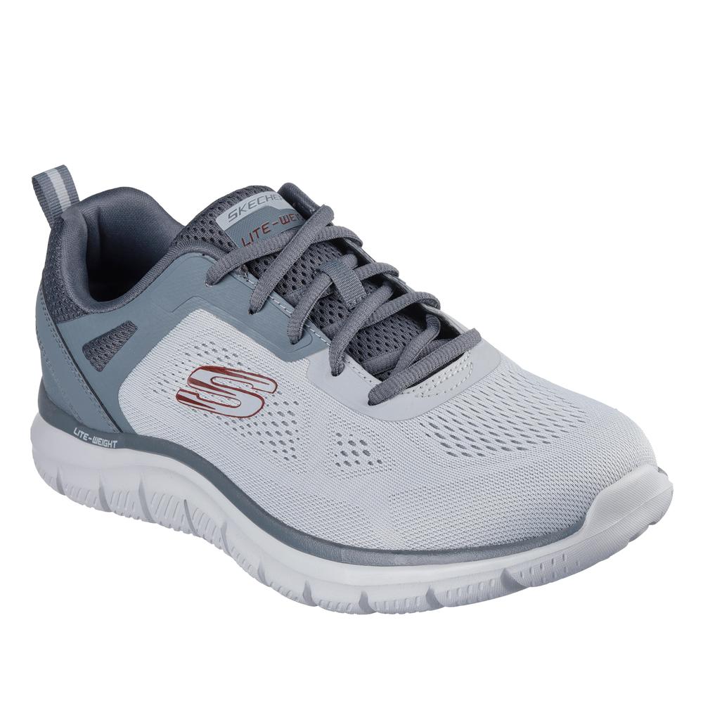 Buty męskie Skechers Track-Broader 232698GYCC - szare