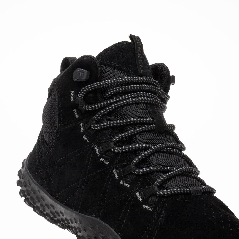 Buty Merrell Wrapt Mid WP J037751 - czarne