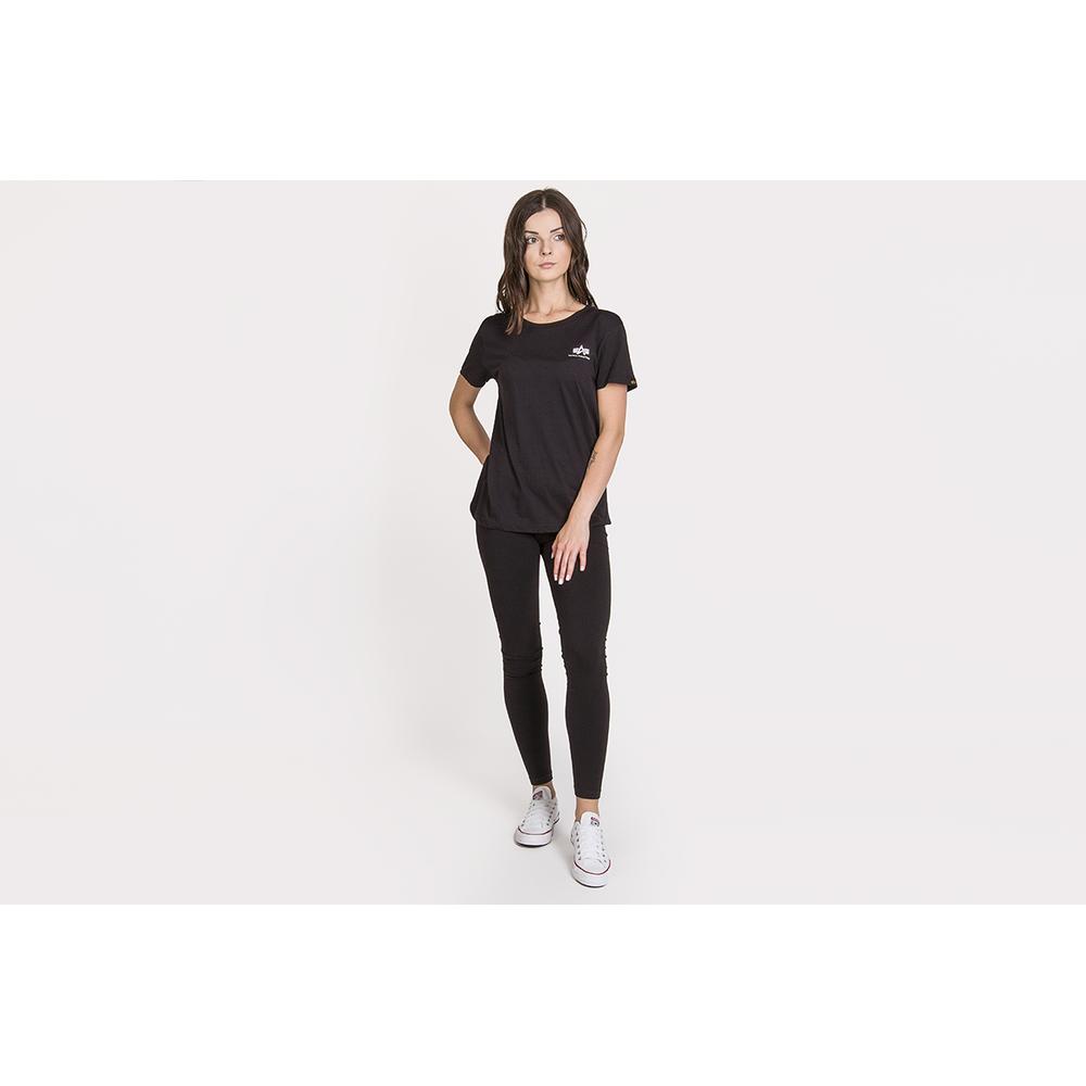 Koszulka Alpha Industries New Basic T WMN 19605403 - czarna