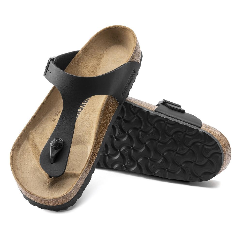 Japonki damskie Birkenstock Gizeh 43693 - czarne
