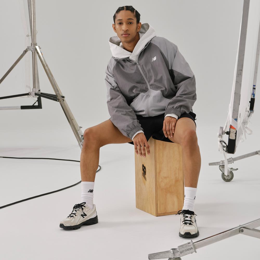 Buty unisex New Balance U7404OO - beżowo-szare