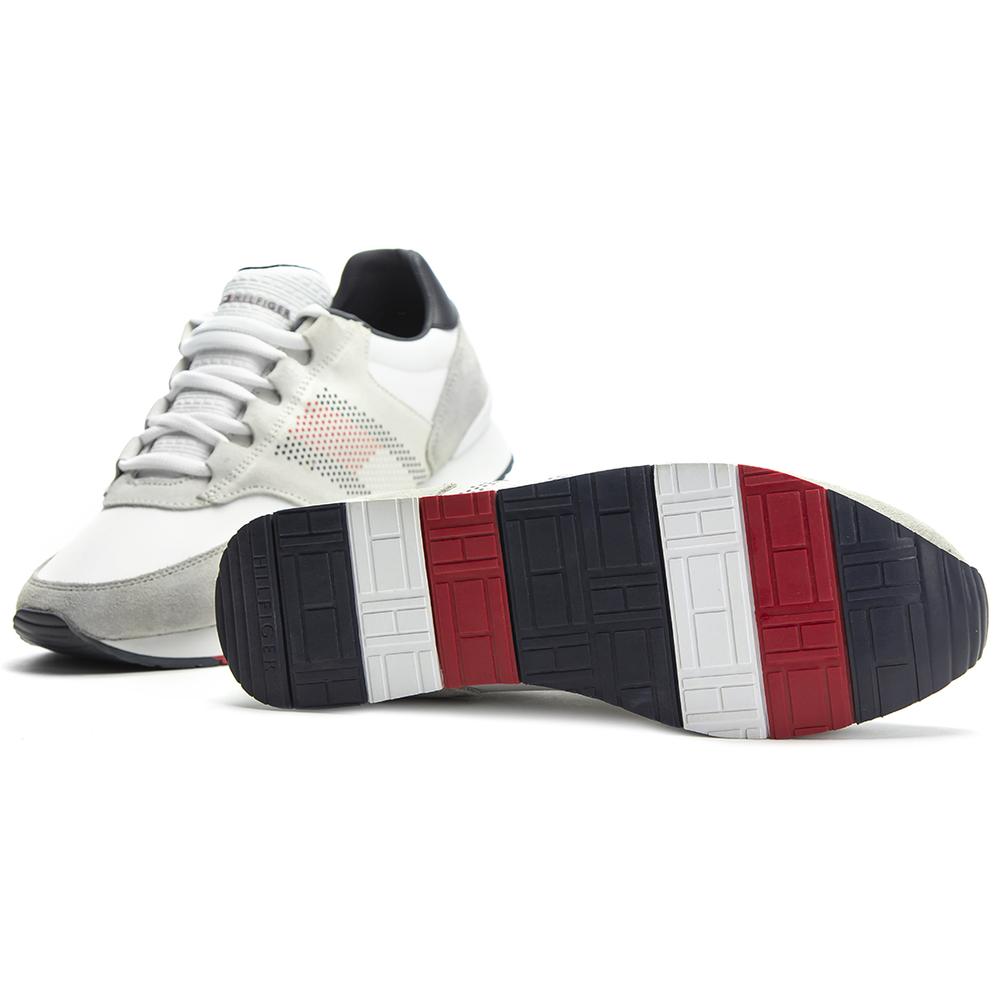 TOMMY HILFIGER CORPORATE MATERIAL MIX RUNNER > FM0FM02056 100